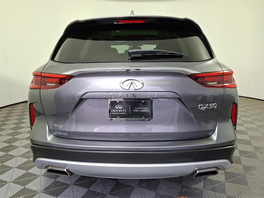 used 2021 INFINITI QX50 car, priced at $25,998