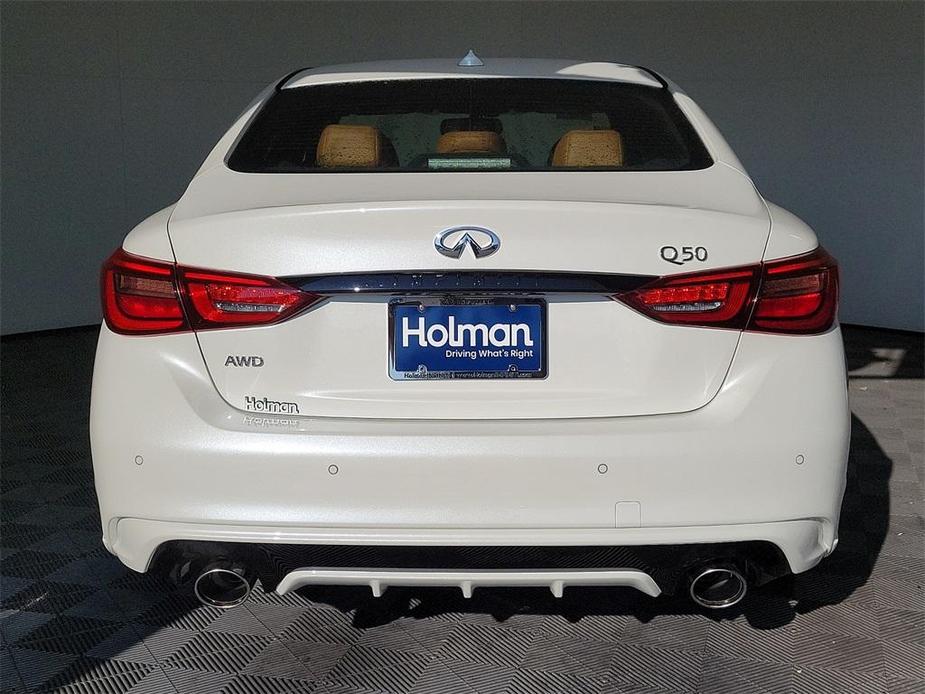 new 2024 INFINITI Q50 car, priced at $55,160