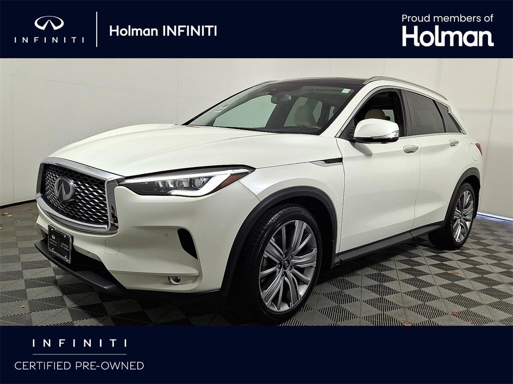 used 2022 INFINITI QX50 car, priced at $32,249