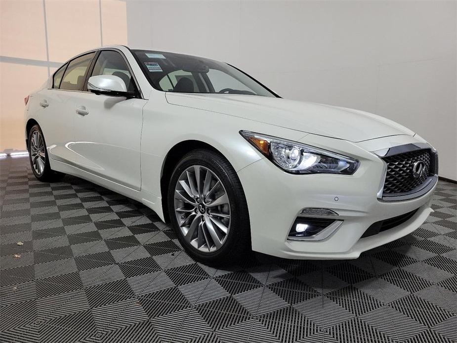 new 2024 INFINITI Q50 car, priced at $47,585