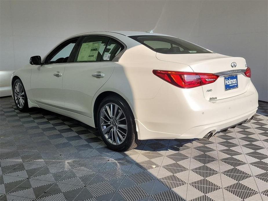 new 2024 INFINITI Q50 car, priced at $47,585