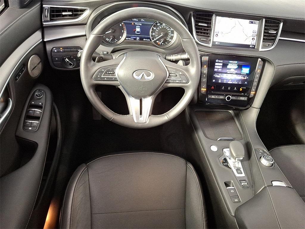 used 2022 INFINITI QX55 car, priced at $34,300