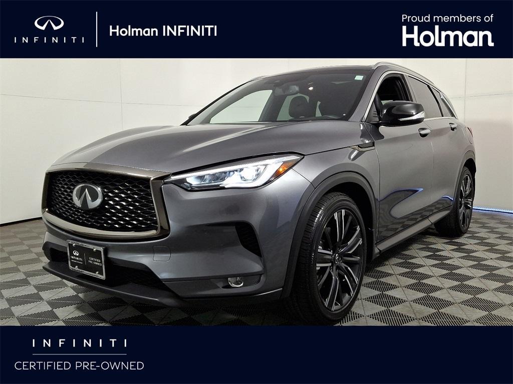 used 2021 INFINITI QX50 car, priced at $28,200