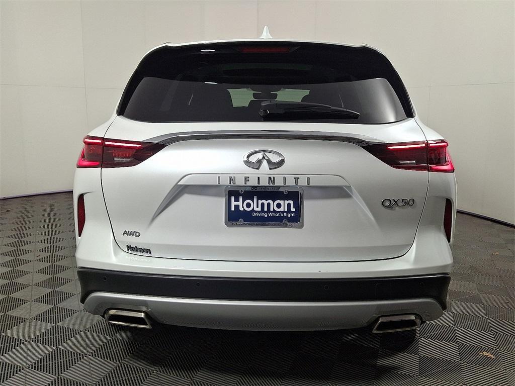 used 2025 INFINITI QX50 car, priced at $37,990