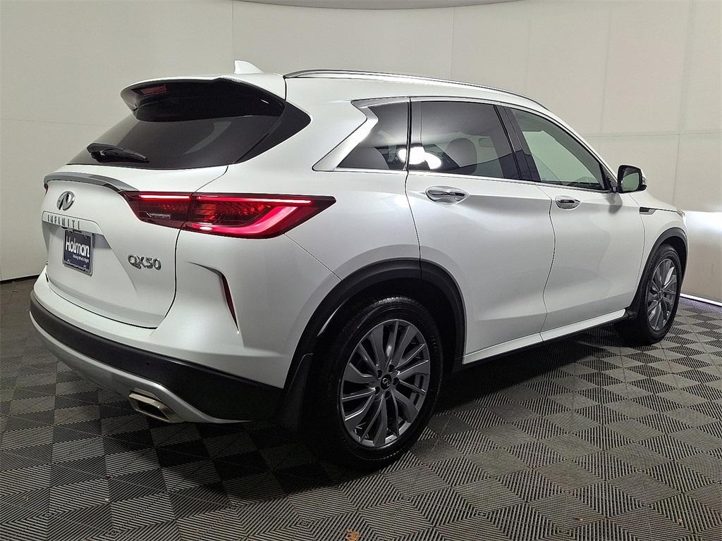 used 2025 INFINITI QX50 car, priced at $37,990