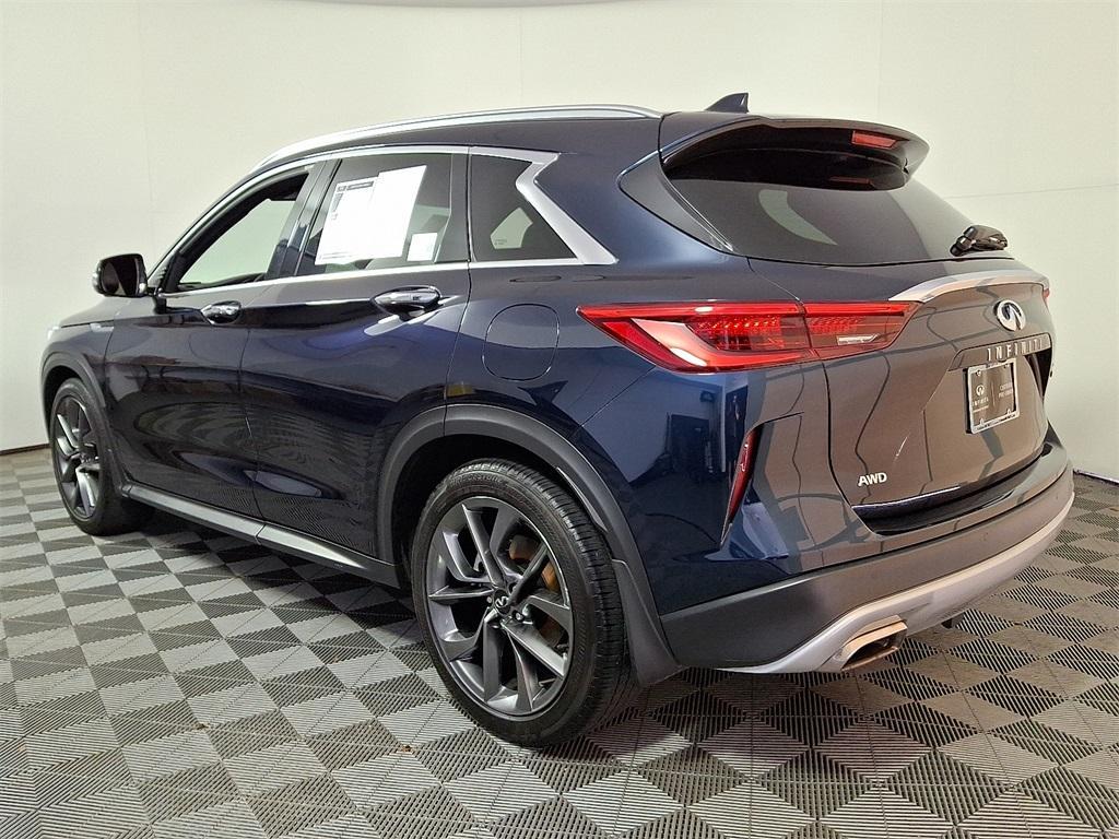 used 2022 INFINITI QX50 car, priced at $37,600