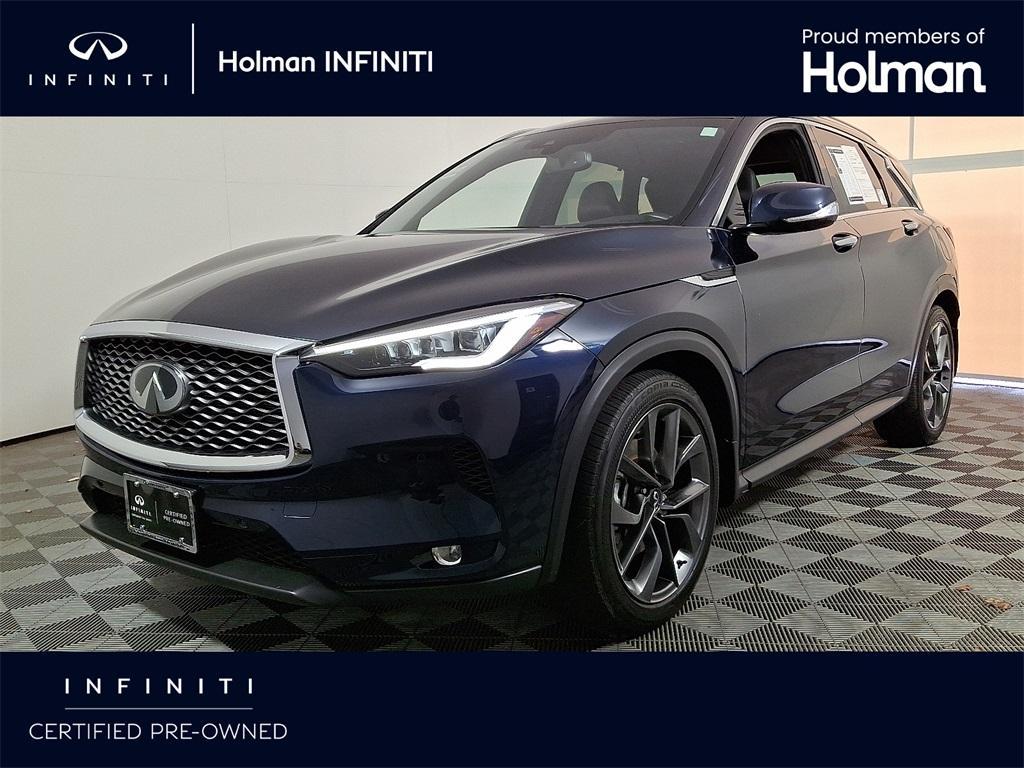 used 2022 INFINITI QX50 car, priced at $37,600