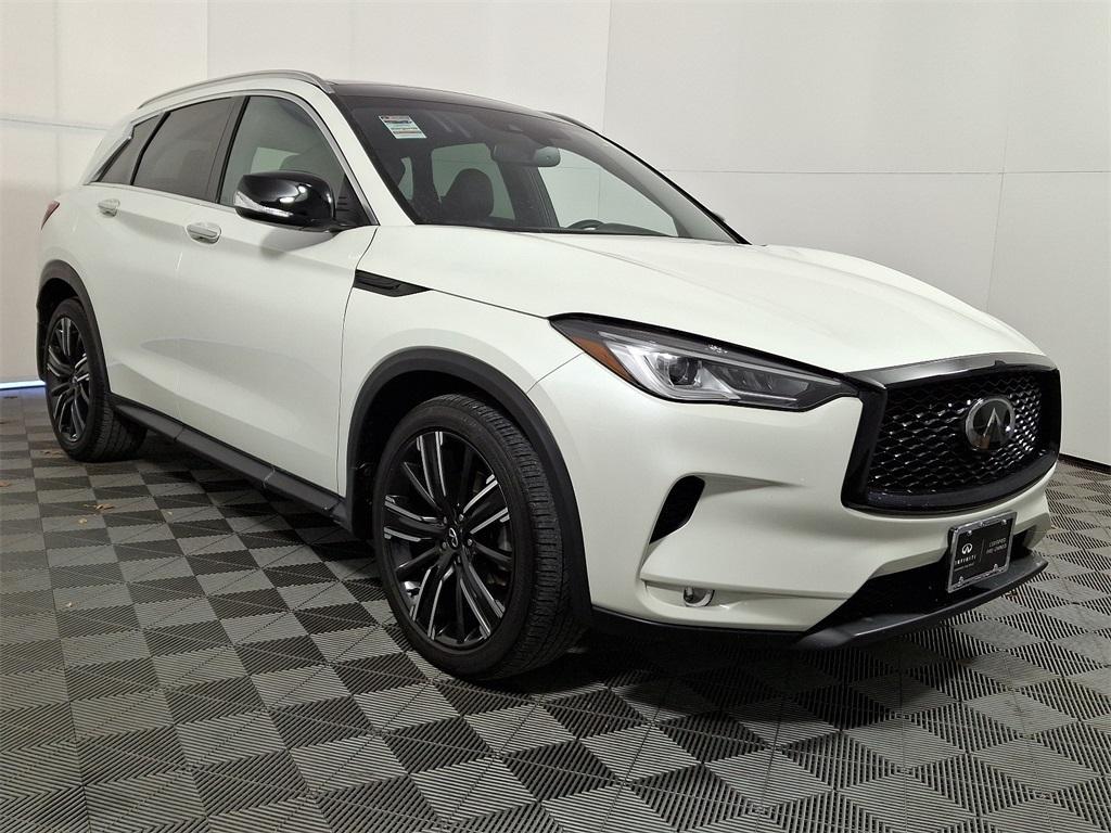 used 2022 INFINITI QX50 car, priced at $27,300