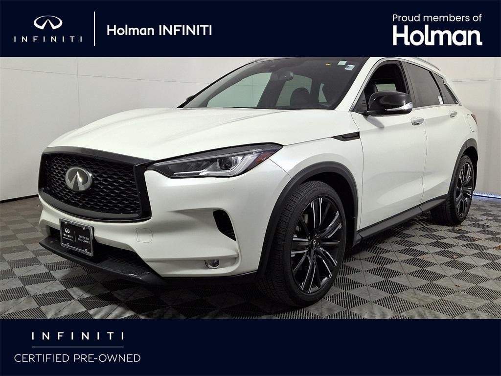 used 2022 INFINITI QX50 car, priced at $27,300