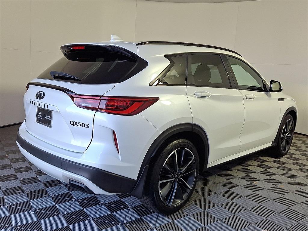 used 2023 INFINITI QX50 car, priced at $35,499