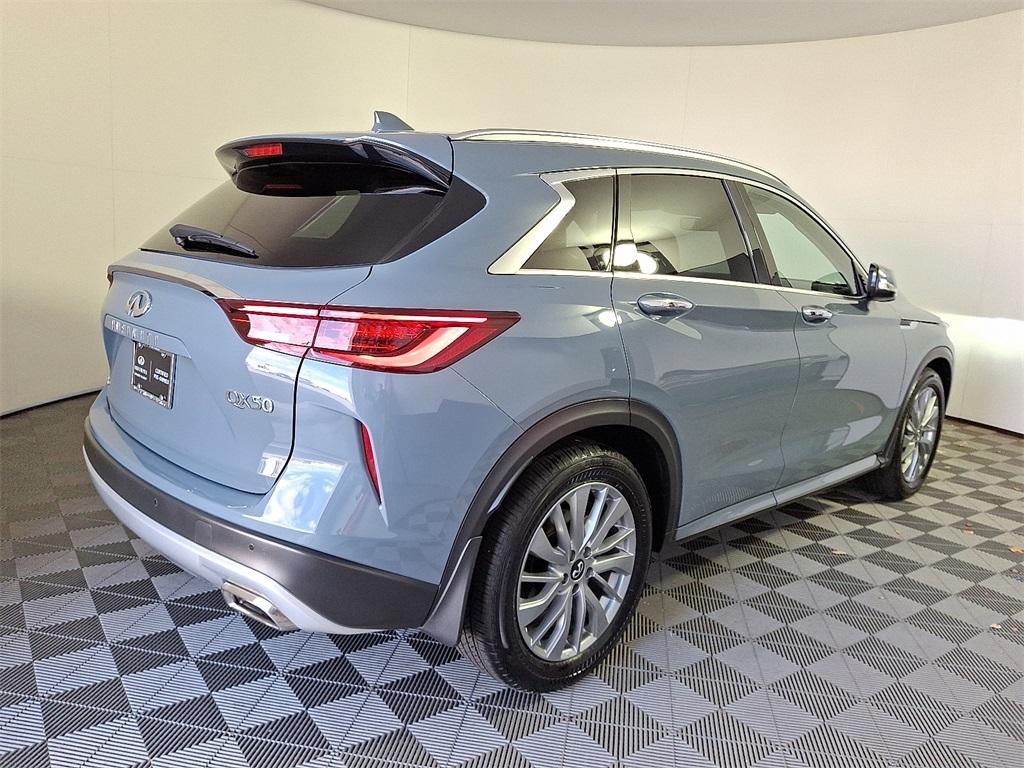 used 2025 INFINITI QX50 car, priced at $38,490