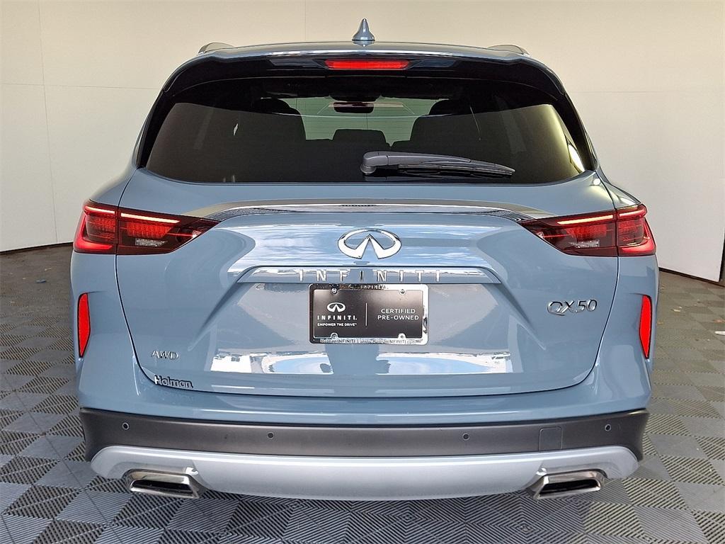 used 2025 INFINITI QX50 car, priced at $38,490