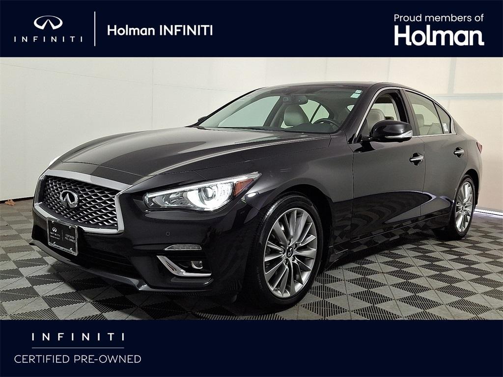 used 2022 INFINITI Q50 car, priced at $28,600
