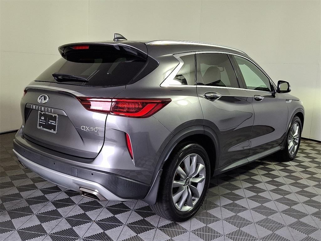 used 2022 INFINITI QX50 car, priced at $29,650