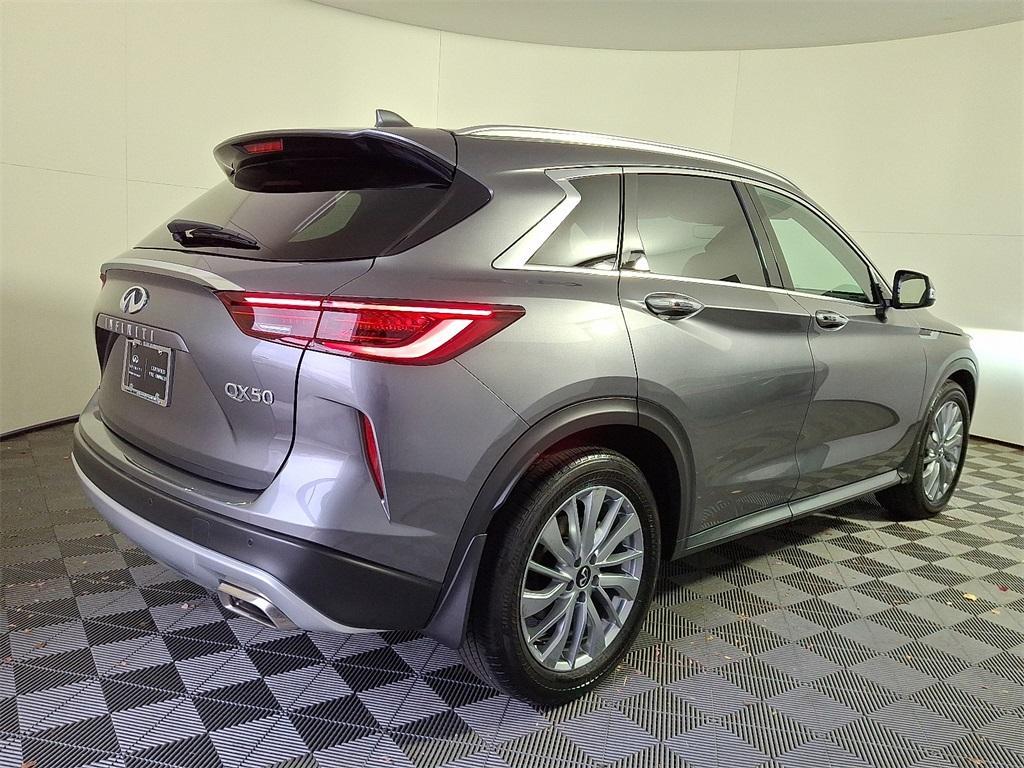 used 2025 INFINITI QX50 car, priced at $38,400