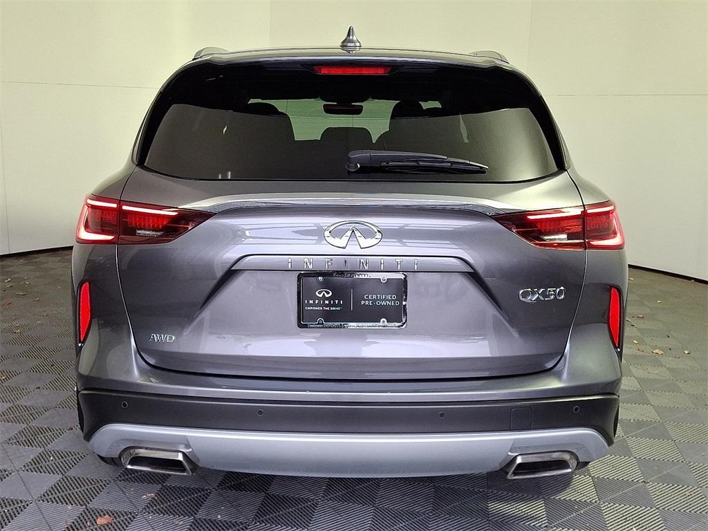 used 2025 INFINITI QX50 car, priced at $38,400