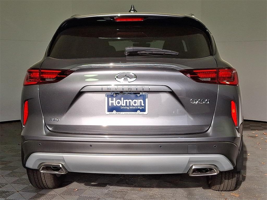 new 2025 INFINITI QX50 car, priced at $48,370