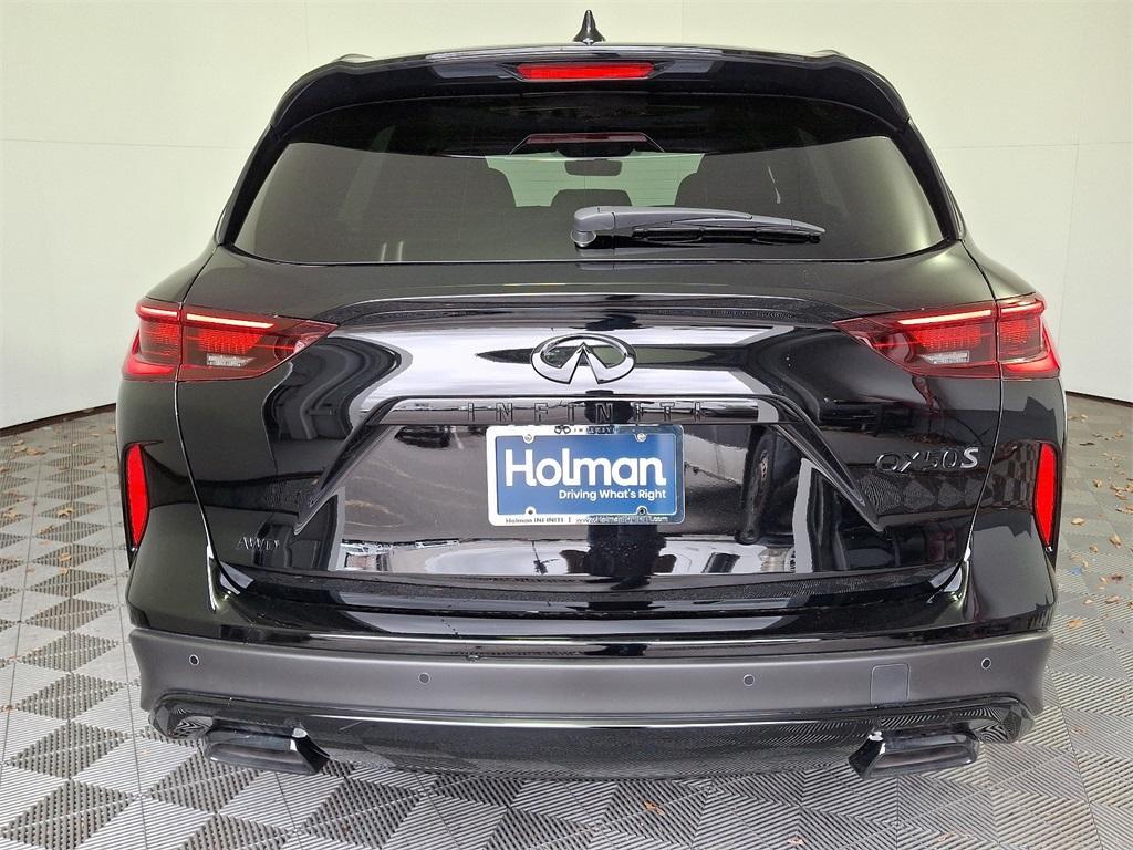 new 2025 INFINITI QX50 car, priced at $53,270