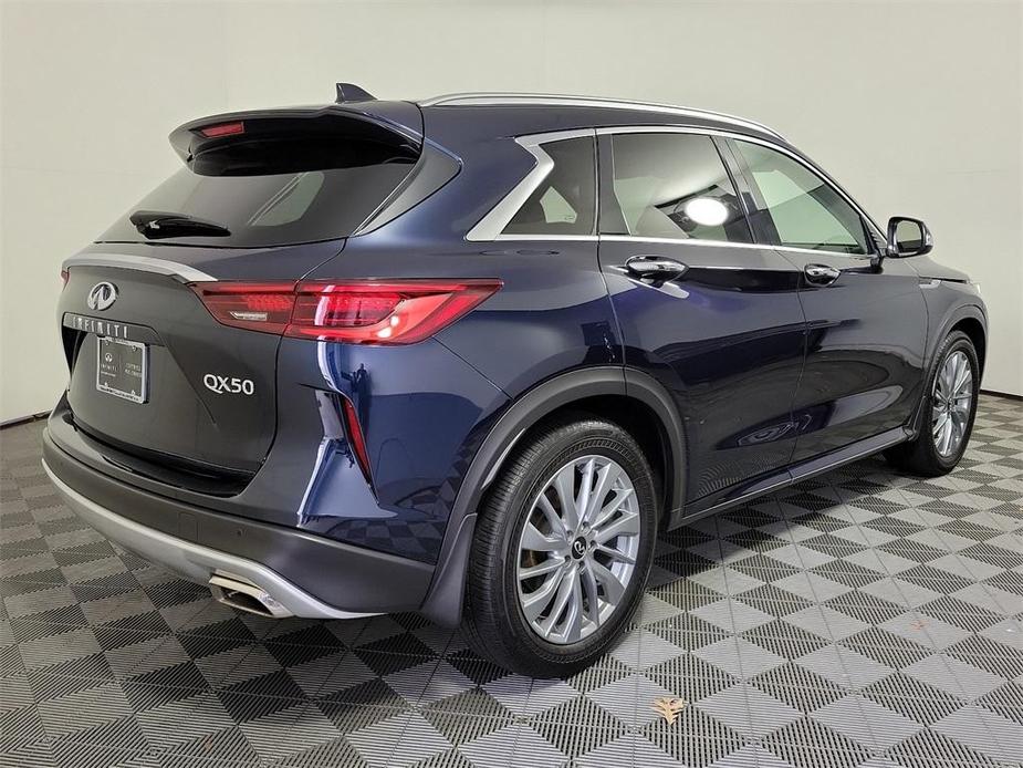 used 2023 INFINITI QX50 car, priced at $33,895