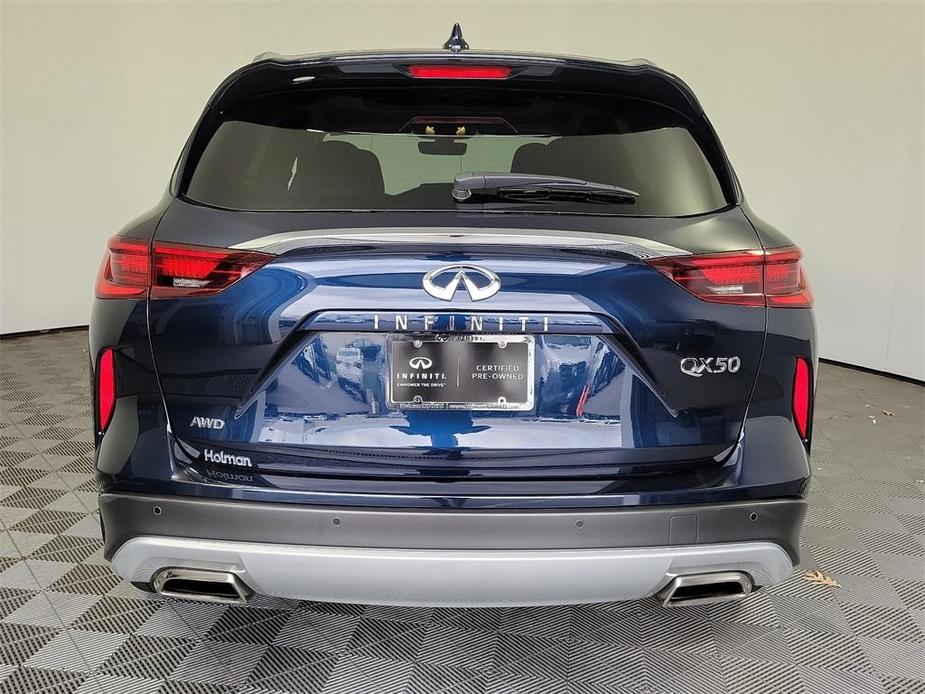 used 2023 INFINITI QX50 car, priced at $33,895