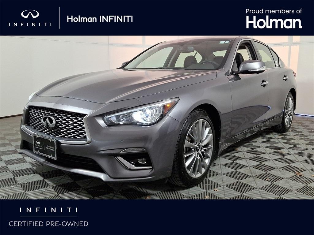 used 2022 INFINITI Q50 car, priced at $26,700