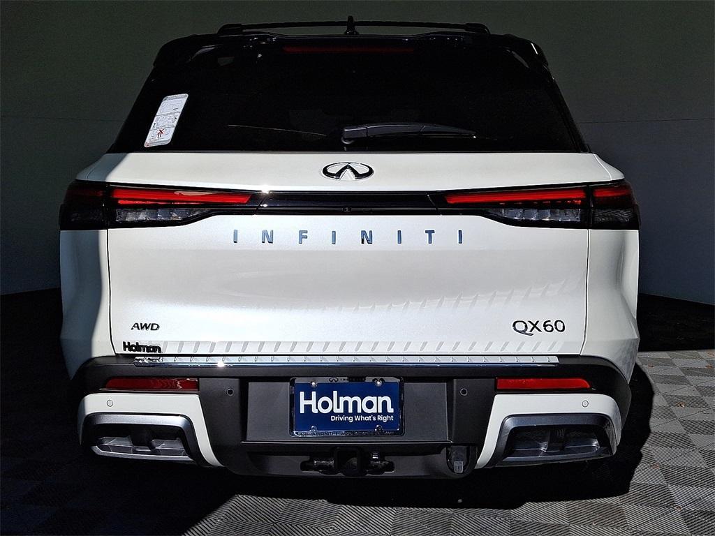 new 2025 INFINITI QX60 car, priced at $69,550
