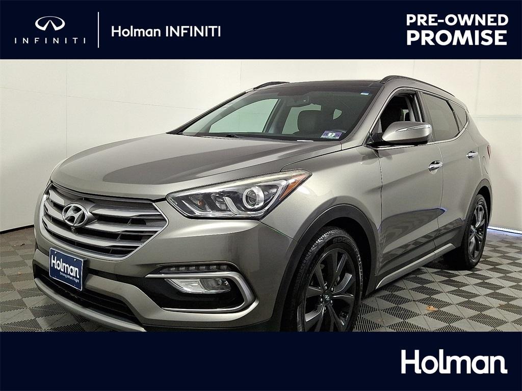 used 2018 Hyundai Santa Fe Sport car, priced at $17,498
