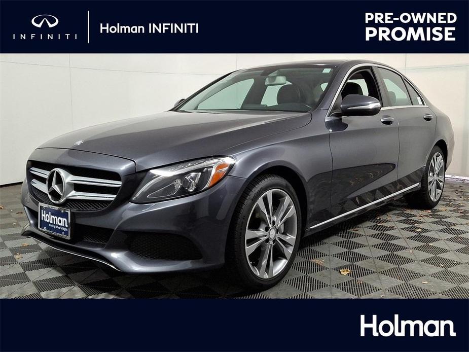 used 2015 Mercedes-Benz C-Class car, priced at $10,999