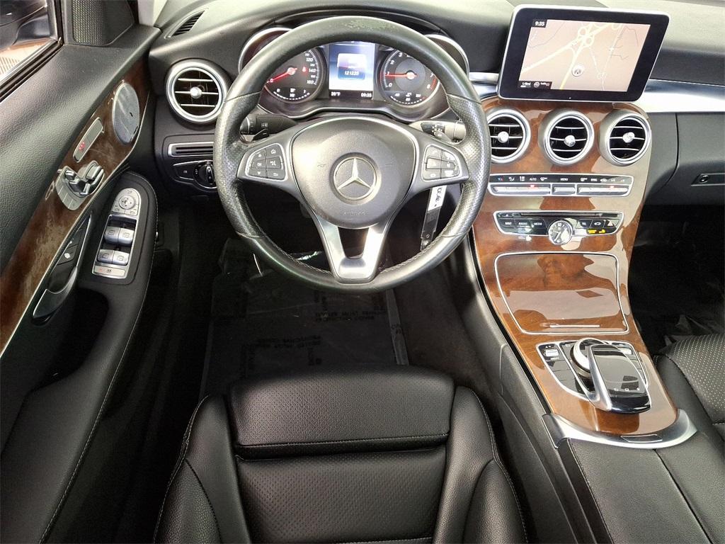 used 2015 Mercedes-Benz C-Class car, priced at $10,700