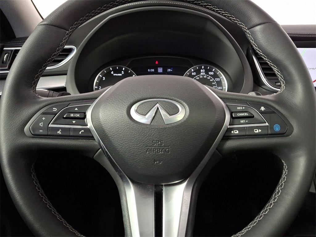 used 2022 INFINITI QX50 car, priced at $27,830