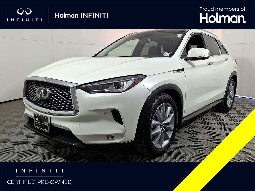 used 2022 INFINITI QX50 car, priced at $27,833