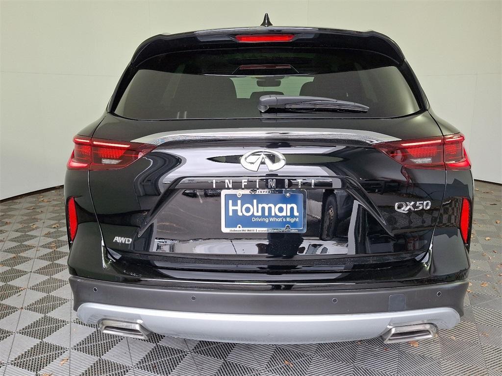 new 2025 INFINITI QX50 car, priced at $49,270