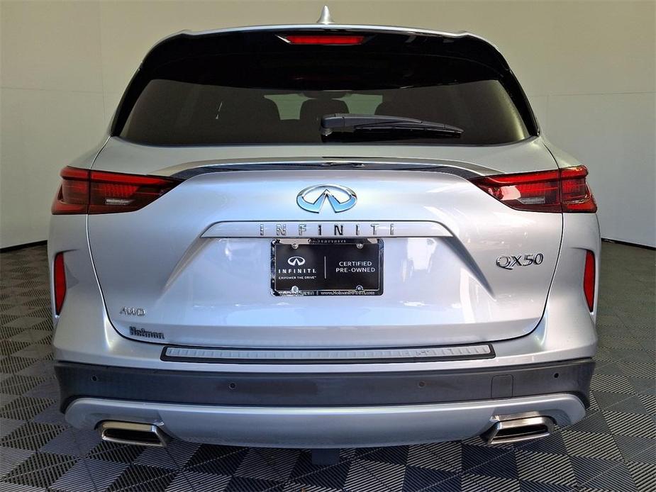 used 2021 INFINITI QX50 car, priced at $33,859