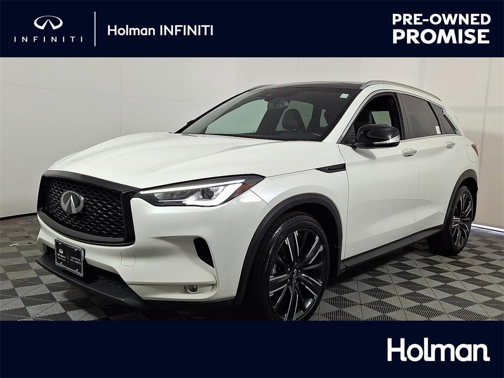 used 2022 INFINITI QX50 car, priced at $28,299
