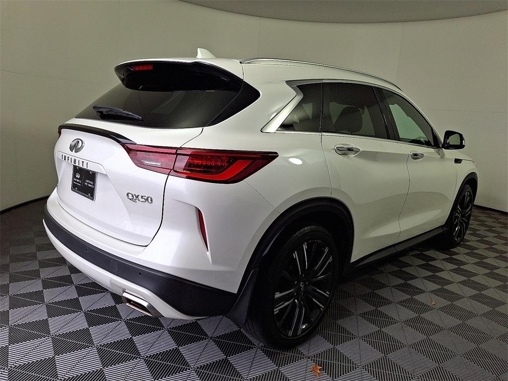 used 2022 INFINITI QX50 car, priced at $28,299