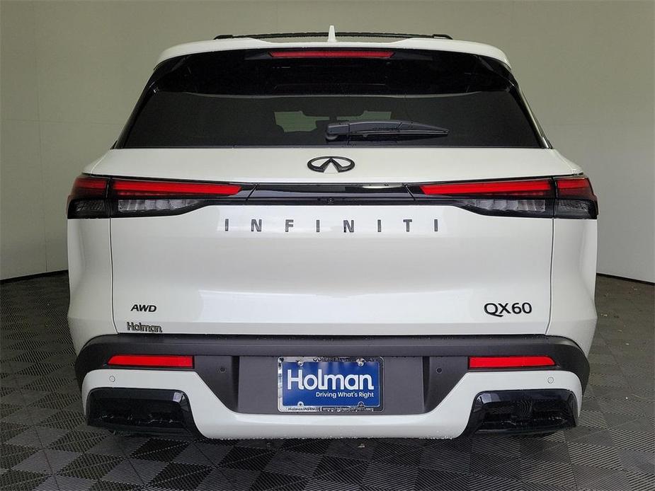 new 2025 INFINITI QX60 car, priced at $63,510