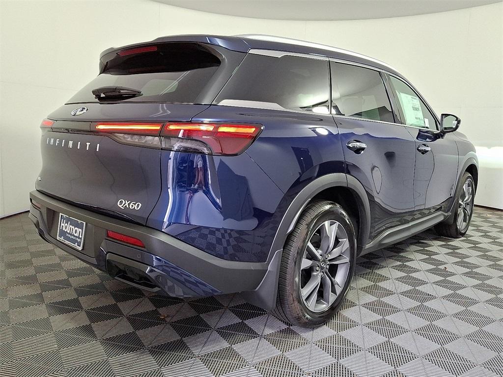 new 2025 INFINITI QX60 car, priced at $62,580