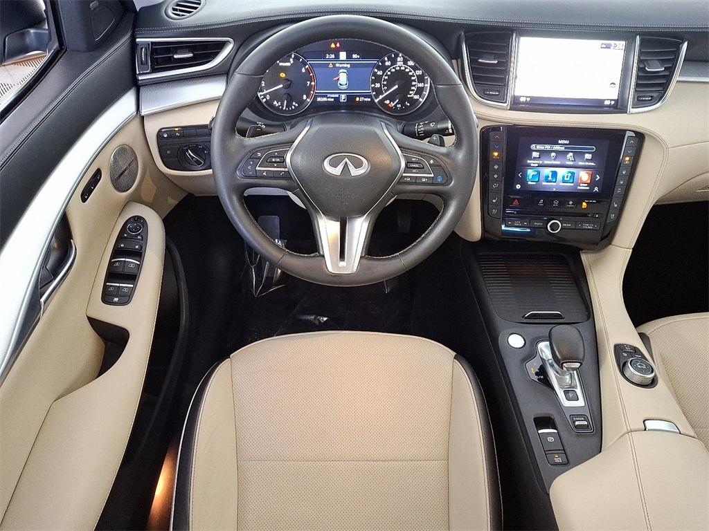 used 2022 INFINITI QX50 car, priced at $27,300