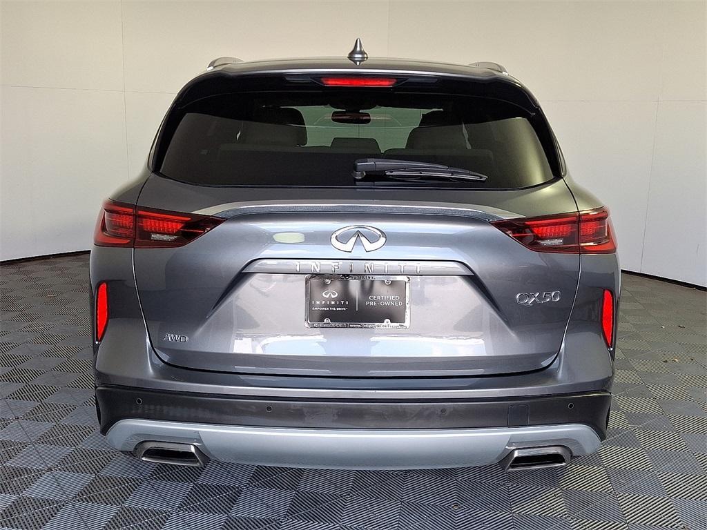 used 2022 INFINITI QX50 car, priced at $27,300