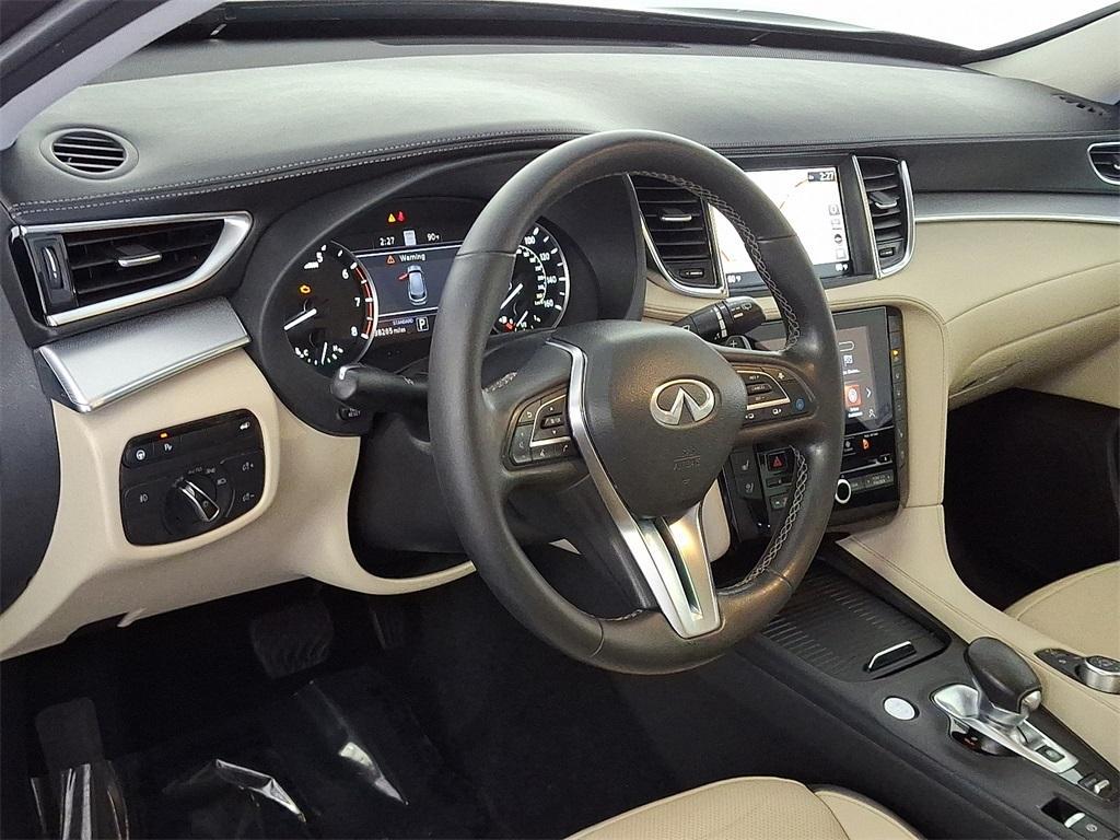 used 2022 INFINITI QX50 car, priced at $27,300