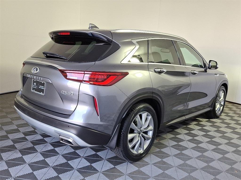 used 2022 INFINITI QX50 car, priced at $27,300