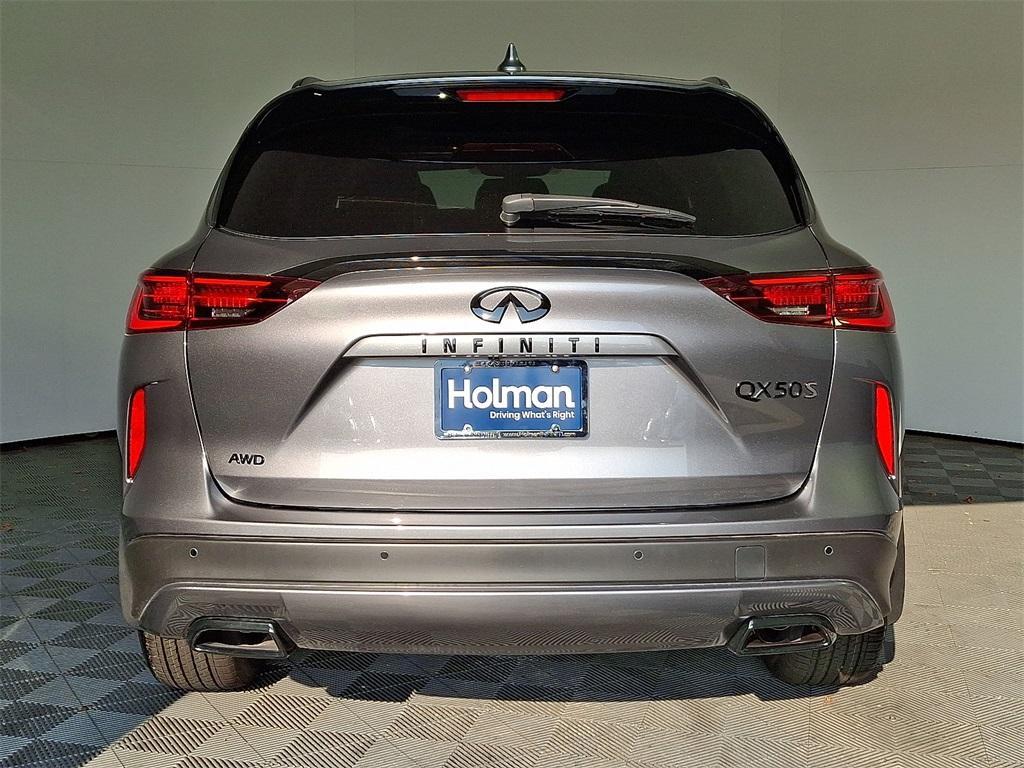new 2025 INFINITI QX50 car, priced at $54,220