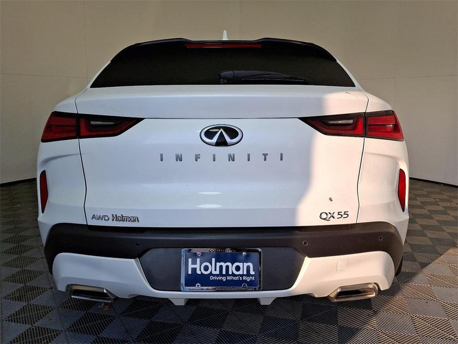 new 2025 INFINITI QX55 car, priced at $52,895