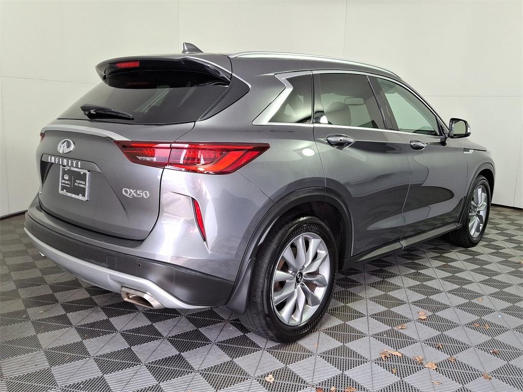 used 2022 INFINITI QX50 car, priced at $27,987