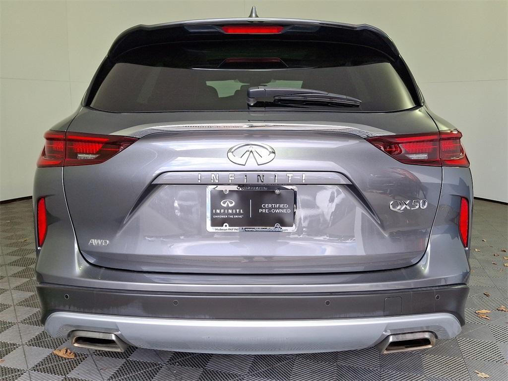 used 2022 INFINITI QX50 car, priced at $27,987