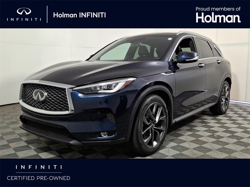 used 2022 INFINITI QX50 car, priced at $35,689