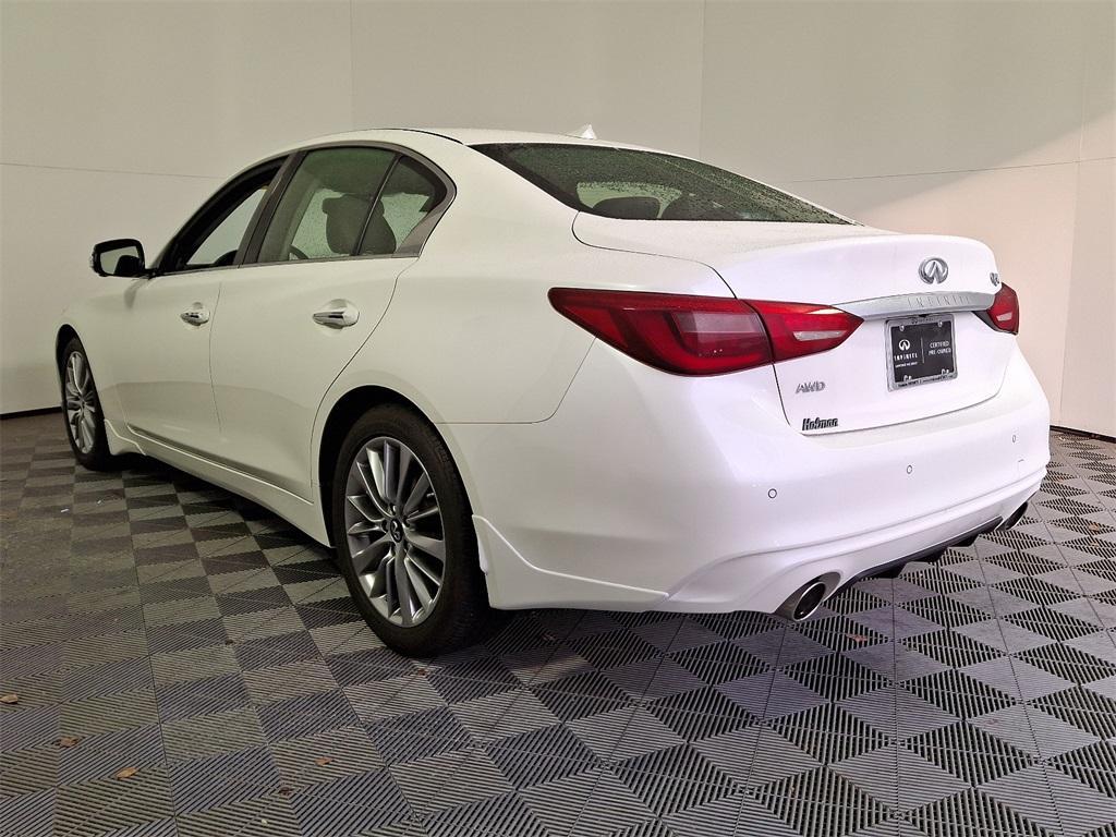 used 2022 INFINITI Q50 car, priced at $31,547