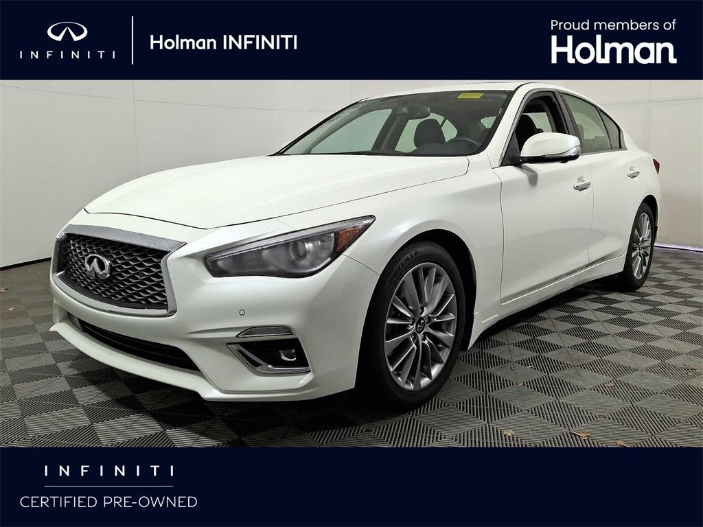 used 2022 INFINITI Q50 car, priced at $31,547