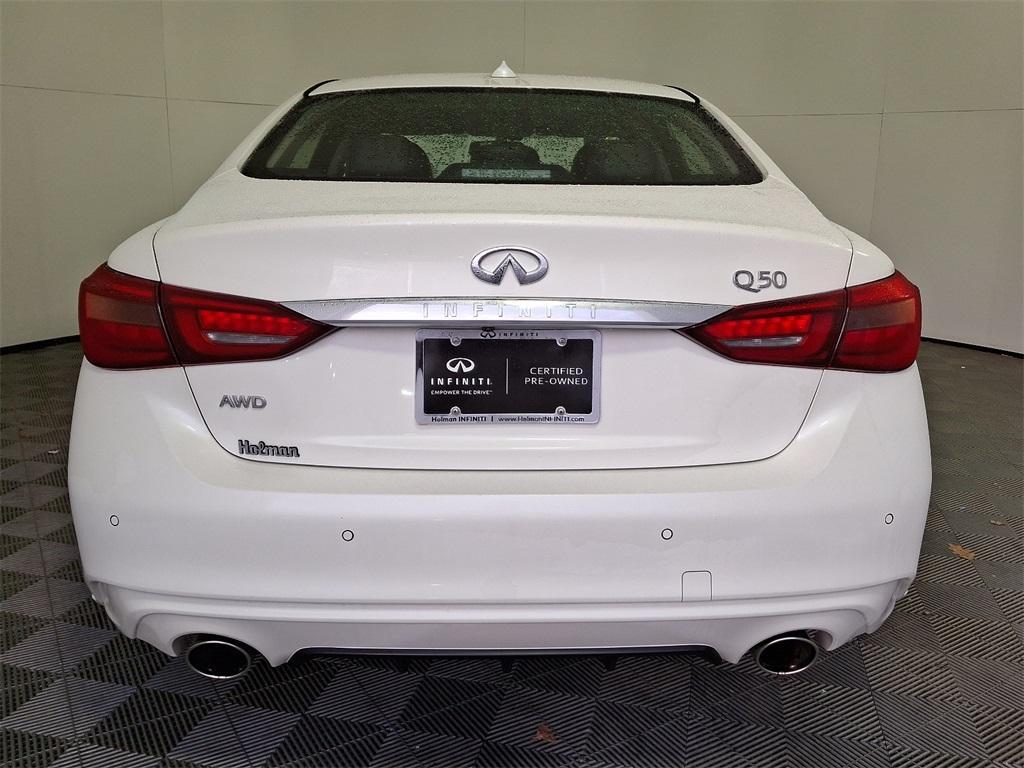 used 2022 INFINITI Q50 car, priced at $31,547