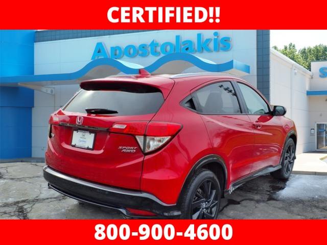 used 2022 Honda HR-V car, priced at $22,500